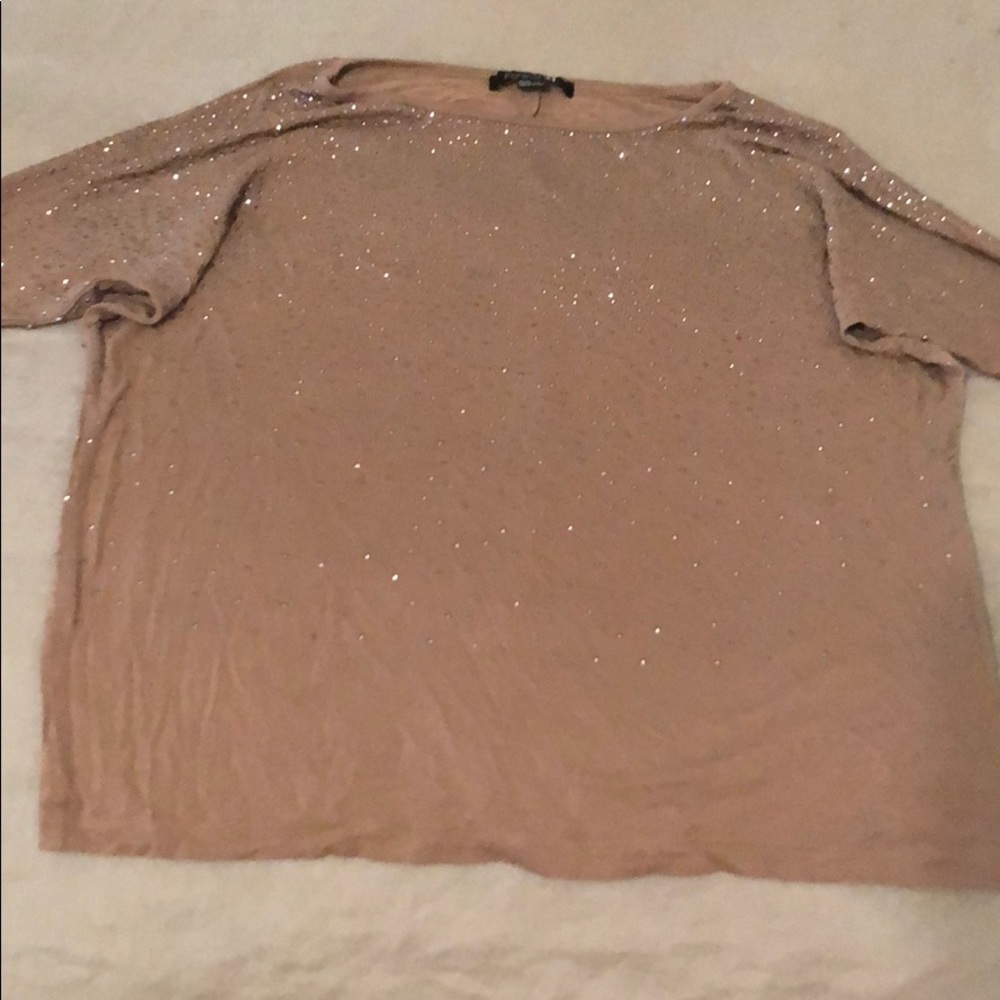 Jersey, sparkly shirt